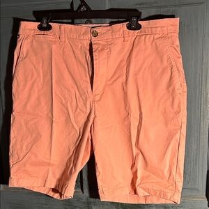 Tommy Hilfiger Men's Peach Flat Front Shorts